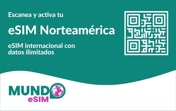 esim norteamérica internet viajes